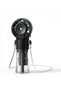 Portable Fan with Water Mist Function USB Rechargeable Pocket Fan 4-Speed 20ml Water Tank for Summer Outdoor Travel Home Office Camping Black