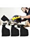 Adjustable Miter Saw Dust Collector Bag, Black Replacement Dust Bag for Cut-Off Machines & Sanders - 3
