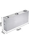 6W modern LED wall light, aluminum ceiling light, warm white light, suitable for bedrooms, living rooms, bathrooms, hallways, and staircases (silver). - 4
