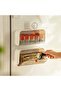 White 22x9.3x11.3 cm Bathroom Sanitary Tampon Storage Box - 2