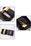 2 - pc Pack - Hooks - Towel Hooks - Wall Hooks - Hanging Hooks - Concealed Folding Hooks - Coat Hooks - Gold and Black - Space Aluminum - 6*5*1.5 cm - 2