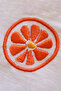 Orange patterned embroidery t-shirt - 3