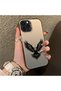 iPhone 14 Pro Max Compatible Hard Acrylic Back Silicone Edge Lens Protection Case - 2