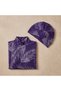 Women's Tight-Up Swimsuit Set 3 Pieces Quick Drying Sea Pool Swimwear - 4