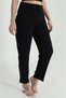 Women's High Waist Pleated Imported Crepe Trousers - 2