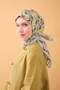 Velora Scarf Vintage Paisley Khaki - 4