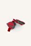 School Plaid Patterned Heart Shaped 2-Piece Girls' Hair Clips I2708A8Ns - 2