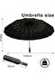 Automatic Folding Sunshade - Suitable for Both Sun and Rain - Black - 2