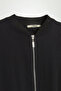 Lace Back Tencel Abaya - Black - 2