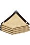 Courtyard shade sails, pergolas shade sails, garden shade sails, perforated shade nets, 3m x 4m