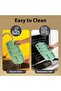 2-Piece Taco Baking Set with 2 Seasoning Compartments - Reusable Dishwasher-Safe Tray Holder for Hard & Soft Shell Tacos - 3