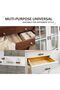 10-piece set of single-hole T-shaped drawer handles, made of zinc alloy, single-hole design, suitable for kitchens and furniture. - 5