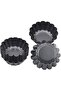 Mini cake pans - 12 pieces - reusable baking accessories - carbon steel - 2
