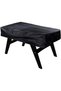 Made of Oxford cloth, sturdy and durable, suitable for table football, waterproof, UV resistant, dustproof, black, dimensions: 163*115*48 cm