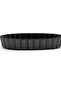 8-Piece 4-Inch Carbon Steel Round Egg Tart Pans Black Removable Base Mold - 4