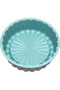 Sunflower-shaped silicone baking mold, reusable, round, suitable for cakes and bread. - 3