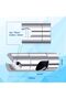 Shower head bracket, adjustable from 18-25 mm in diameter, made of chrome-plated ABS material, easy to install, suitable for shower rods. - 5