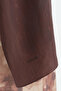 Cotton Naia Blend Natural Shawl - Plum - 4