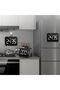 Rechargeable LED Electronic Timer with Large LCD Display, Magnetic Digital Cooking and Baking Countdown Alarm Clock (Black) - 5