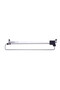 Extendable stainless steel clothes hanger, 25-35 cm