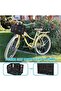 Foldable Polypropylene Front & Rear Bicycle Basket with Handle-5kg Capacity - 4