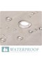 Two-pack Outdoor blinds, 132x241 cm, Light brown, Gazing blinds, Waterproof, Blackout blinds, Velcro fastening, No drilling required - 4