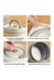 4-Piece 304 Stainless Steel Round Insulated Lunch Box Set with Beige Thermal Bag for Work & Travel - 4