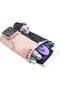 Mesh Beach Backpack - 48×15×29 cm - Capacity approx. 20-35 liters - Drawstring Swim Bag - Waterproof Swim Bag - Unisex Sports Backpack - Pink - 4