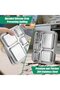 Stainless Steel 5-Compartment Bento Lunch Box, Leak-Proof Food Container with Dividers for School, Office & Travel - 3