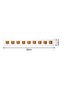 Eyeglass case, wall-mounted eyeglass frame, 9-compartment eyeglass storage box, can store multiple pairs of glasses. - 4