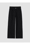 Lcw Modest Black Baggy Fit Women's Jean Trousers - 5