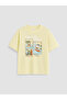 Lcw Kids Yellow Printed Boys' Shorts Set - 2