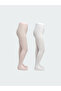 Esvab • Modern & Distinctive Glittery Girls' Thin Pantyhose 2-Pack - 2