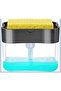 Dish Soap Dispenser with Sponge Holder | 2-in-1 Design, Sponge Included