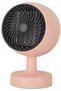 Suitable for Electric Heater Fan Small Room 160 Oscillation 3 Speeds Tilt Overheat Pink