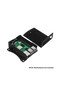 Aluminum alloy metal casing for Raspberry Pi 5, with mesh heat sink and wall mount bracket. - 4