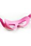Children's swimming goggles with silicone shoulder straps and waterproof design (rose red) - 2