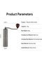 Manual Coffee Grinder Portable Stainless Steel Coffee Grinder Adjustable Settings Double Bearing Home Office Camping Gift - 2