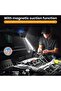 Rechargeable COB LED Work Light with Magnet, Workshop Inspection Lamp, Portable Flashlight & Tent Light for Camping - 6