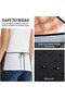 Adjustable waterproof men's black personalized barbecue apron - 3