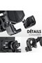 Motorcycle Bicycle Phone Holder 360 Rotating Mount for Electric Scooters Mountain Bikes Compatible with 5.5 to 12.7 Inch Phones - 2
