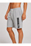 Men's Brooklyn Printed Black Side Pocket Lace-Up Comfortable Fit Sports Shorts - 3