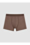 Gray Cotton Flexible Men's Boxer Briefs 5-Pack - 6