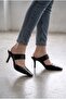Luffy Flat-Toe Buckle Detailed Heeled Slippers - 3