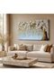 Large Wall Art White Blossom Tree Canvas Decor Wrap Framed (60x120 cm) - 7