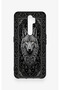 Oppo A5 2020 Compatible Ethnic Wolf Pattern Silicone Case - 2