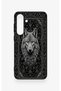Samsung S25Fe Compatible Ethnic Wolf Pattern Silicone Case - 2