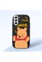 Samsung Galaxy S21 Fe Compatible Case Camera Protector Black Silicone Couple Phone Case Bear Pattern