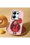 Redmi Note 13 Pro 4g Compatible Case Camera Protector Pink Silicone Couple Phone Case Girl Patterned - 2