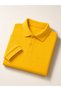 3-Pack Premium School Polo Collar 100% Cotton Boys' School T-Shirt Long Sleeve 8-16 Years |   Children's School Uniform Polo Collar Basic T-Shirt Unisex Long Sleeve Soft Textured Breathable Fabric - 8